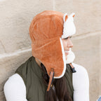 Kitten Ear Trapper Hat