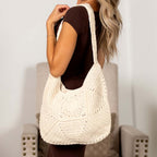 Raquel Crochet Hobo Shoulder Bag