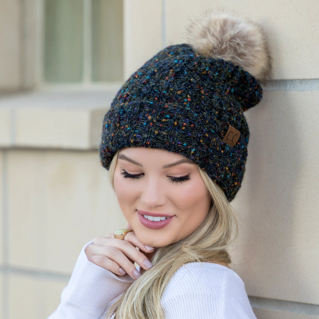 C.C® Confetti Pom Beanie