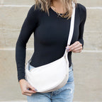 Millie Vegan Leather Crescent Sling