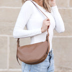 Millie Vegan Leather Crescent Sling