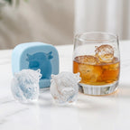 6‑Cavity Mini Highland Cow 3D Ice & Dessert Mold