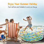59x21" Inflatable Swimming Pool