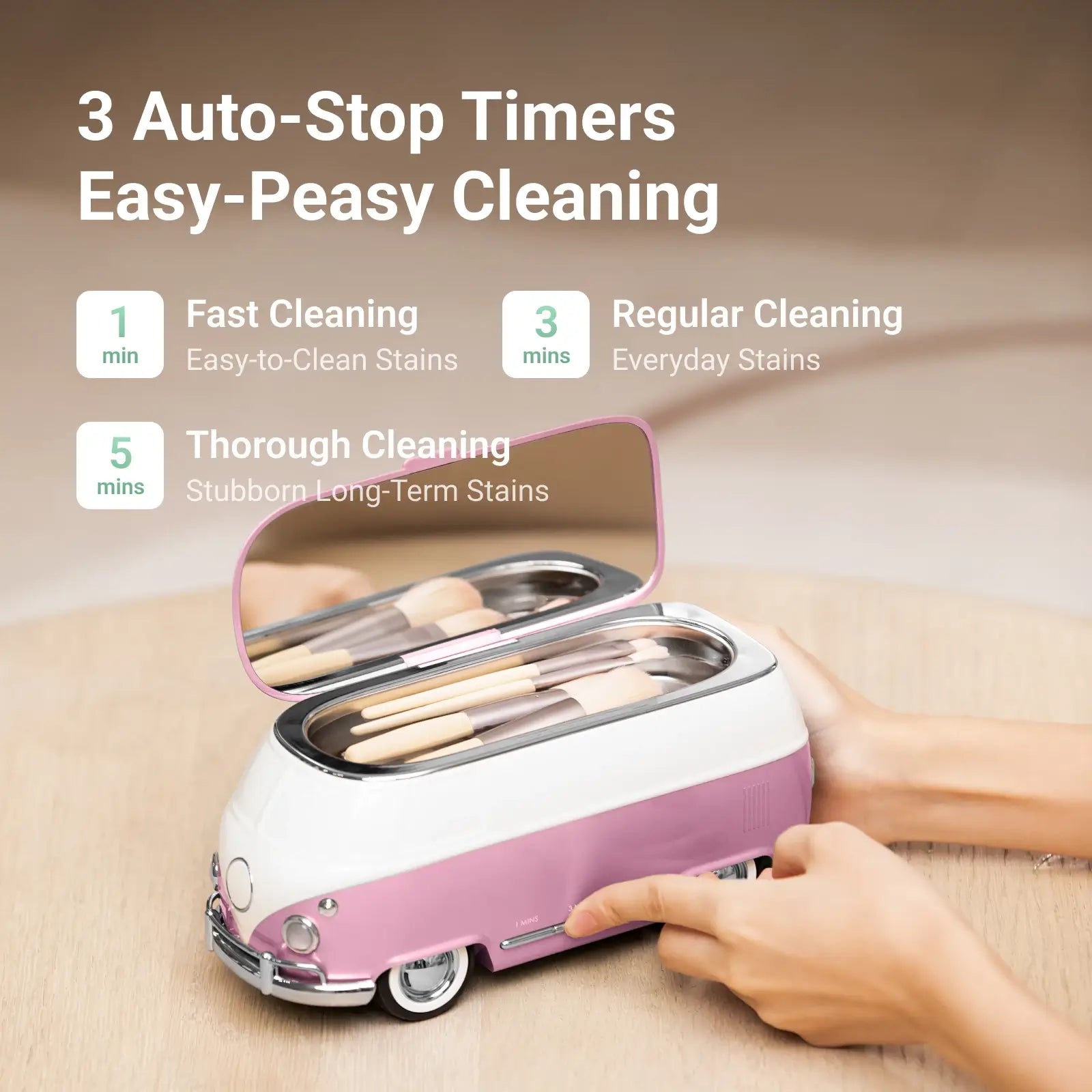 Retro Bus Ultrasonic Cleaner