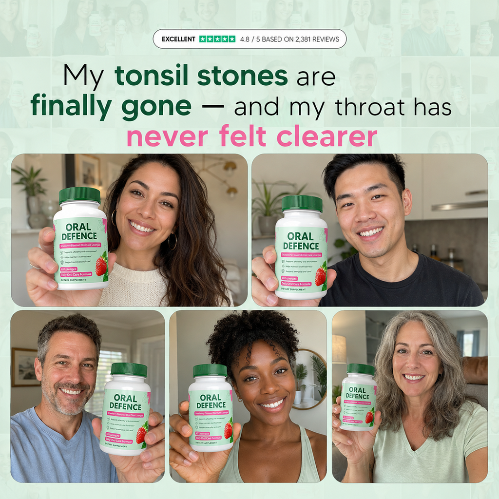 Deep-Clean Tonsil Stone Removal & Fresh Breath Oral Care Formula