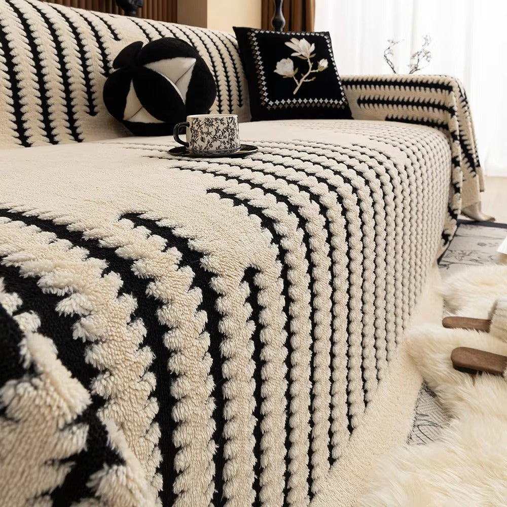 Decorative Knit Sofa Cover