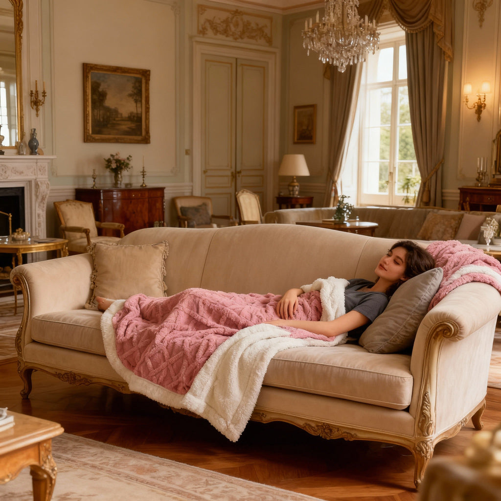 Luxury Flannel Blanket - Soft Plush Cozy Throw