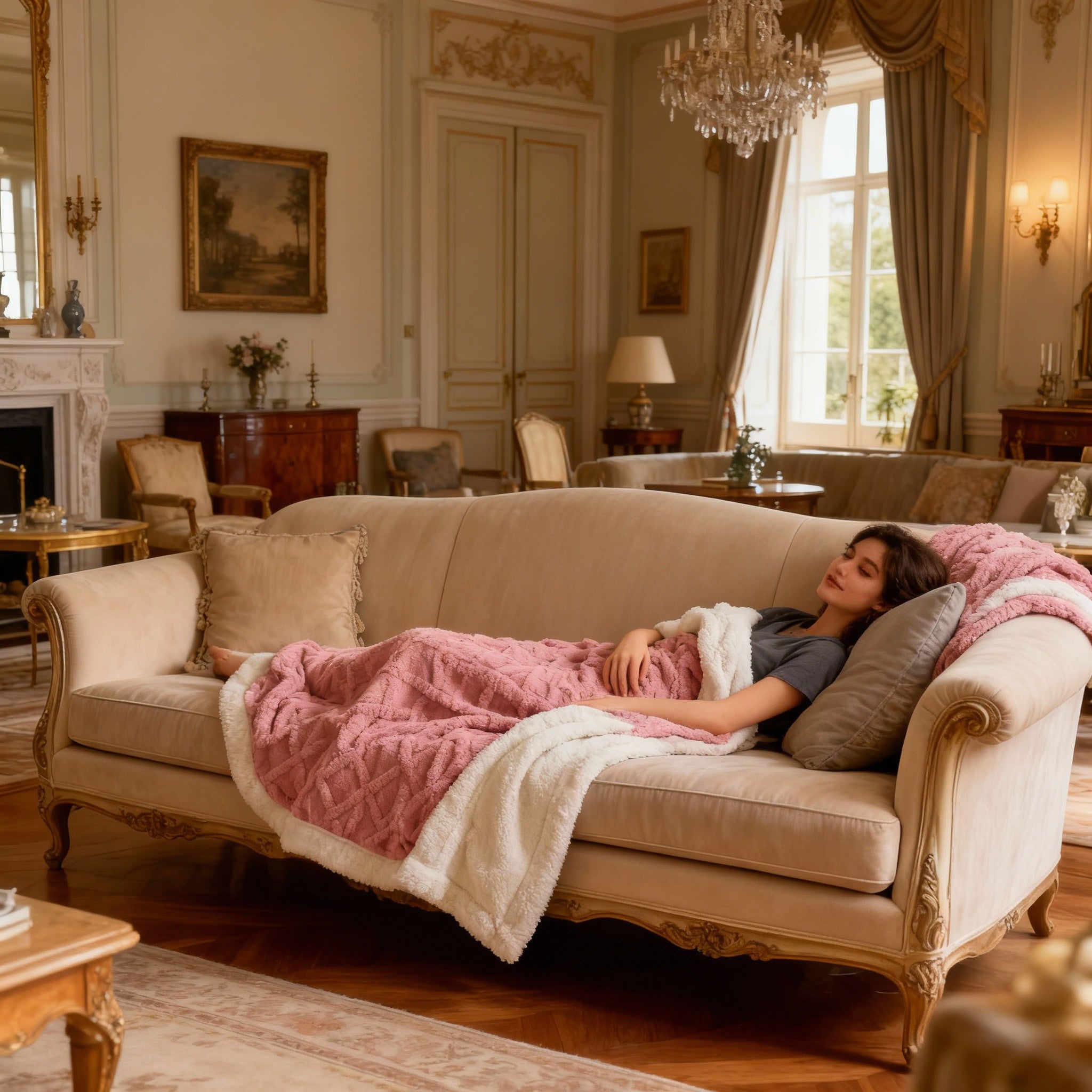 Luxury Flannel Blanket - Soft Plush Cozy Throw