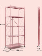 Heavy-Duty Shelving Unit | Metal 3/4/5-Tier Storage Rack