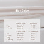 Kasentex Spring All Season Deep Pocket Fitted Sheet Set with Pillowcases, Room Decor, Graduation Gifts