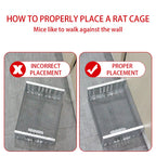 Sliding Door Design Reusable Mouse Trap Cage