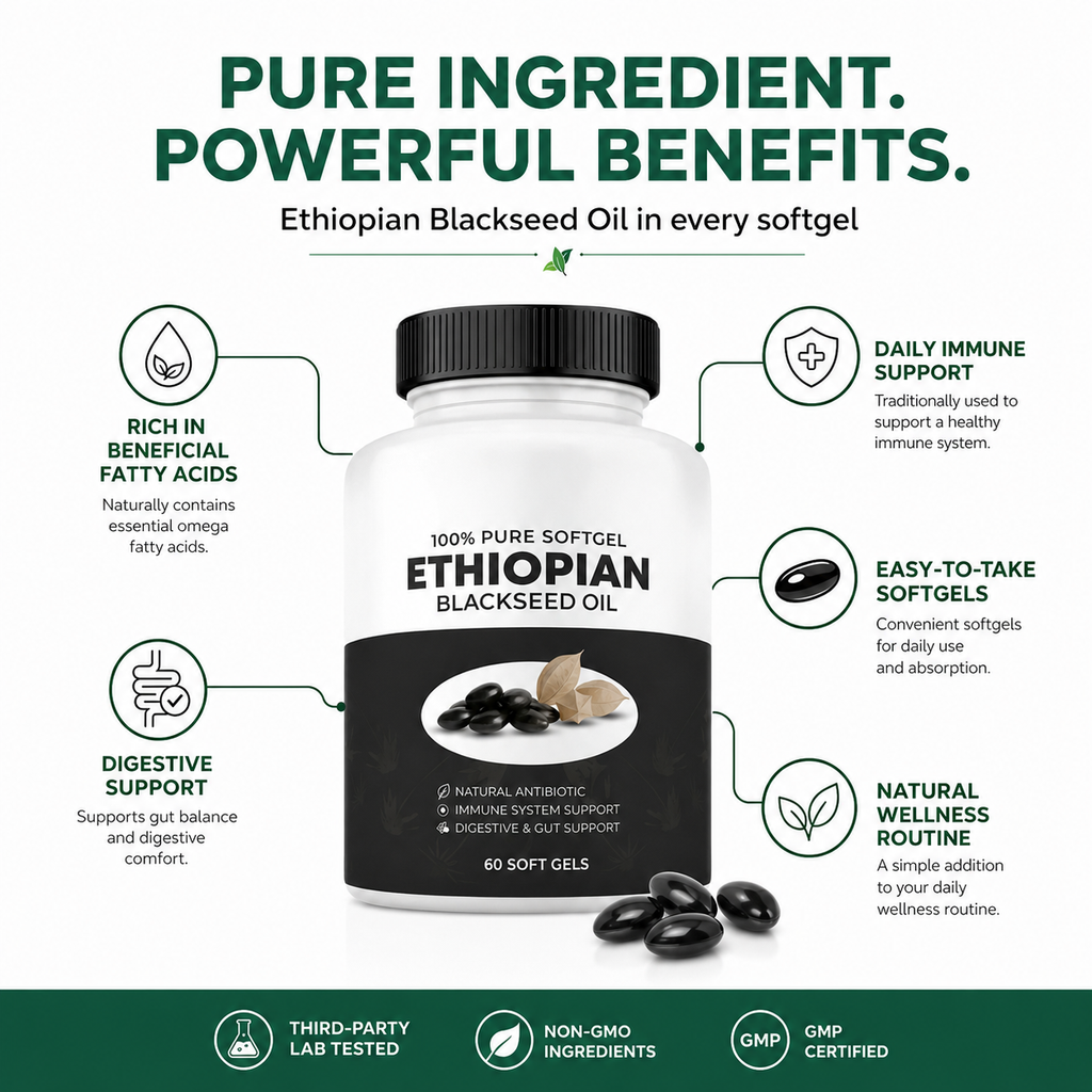 Ethiopian Black Seed Oil