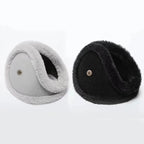 Plush Winter Ear Muffs with Earpiece