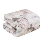 7 Piece Abstract Print Comforter Set with Bed Sheet Set, 22896