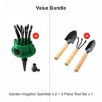Precision Irrigation Sprinkler – 360° multi‑directional, custom spray patterns. Gentle on delicate plants. Save water, grow better.