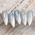 5D Embossed Three-dimensional Nail Stickers