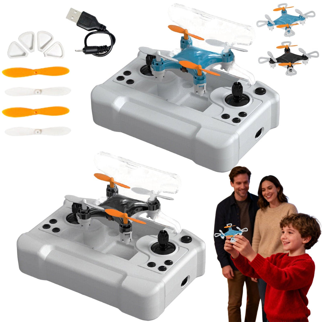 Mini Drone Beginner Friendly Stunt Flyer All Ages Mini Drone with Stunt & 360° Tricks with Led Light & Propeller