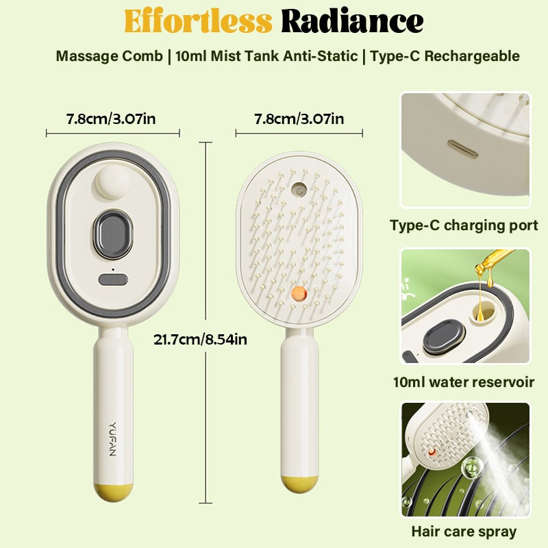 2026 Electric Steaming Massage Hair Care Brush