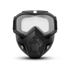 Full-Face Safety Goggles with Wide Vision Protection