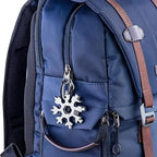 Viral 18-in-1 Snowflake Multi-tool Stainless Steel Portable Wrench | All-in-One Screwdriver & Bottle Opener | Must-Have Survival Gadget