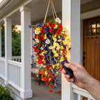 Patriotic Style Hanging Bouquet Ornament for USA 250th Anniversary Festival Decor