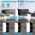 5L Gal Humidifier Top Fill Cool Mist with Essential Oils Diffuser Filter