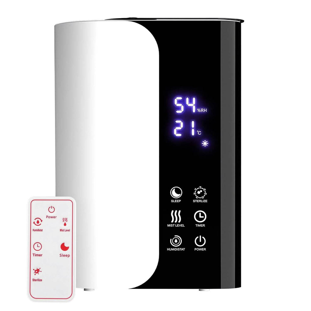 5L Gal Humidifier Top Fill Cool Mist with Essential Oils Diffuser Filter