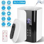5L Gal Humidifier Top Fill Cool Mist with Essential Oils Diffuser Filter
