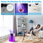 5L Gal Humidifier Top Fill Cool Mist with Essential Oils Diffuser Filter