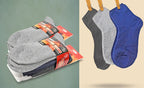 6-Pairs Men’s Heated Crew Socks