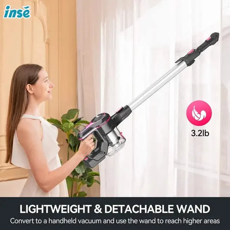 6 in 1 Rechargeable Powerful Lightweight Cordless Stick Vacuum Cleaner