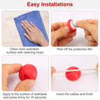 6-Pack: Cable Clips Adhesive Wire Cord Clamps