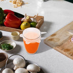 6-Pack: Reusable Silicone Stretch Container Lids Covers for Food Storage - Fit Most Containers