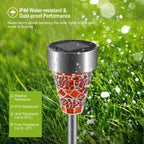 6-Pack: Solar Garden Lights IP44 Water Resistant