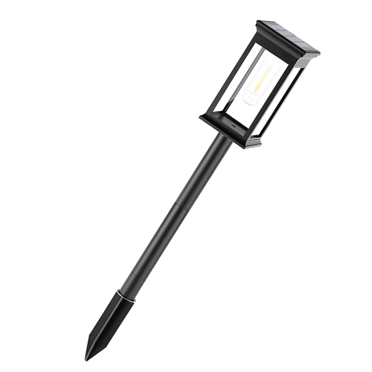 6-Pack: Solar Powered Stake Light IP65 Waterproof Auto On Off