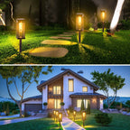 6-Pack: Solar Powered Stake Light IP65 Waterproof Auto On Off