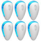 6-Pack: Ultrasonic Pest Repeller Indoor Plug in Bug Repellent