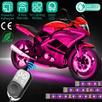 6-Piece: Motorcycle LED Light Strips