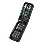 6-Piece: Nail Clipper Set with Zipper Travel Case