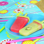 6-Piece: Popsicle Molds Reusable Ice Cream DIY Ice Pop Maker