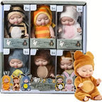 6-Piece Set: Princess Doll Gift Box