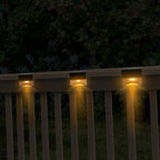 6-Piece: Solar Powered Acrylic Bubbles Decorative Deck Lights