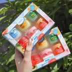 6-Pieces: Luxurious Glossy Lip Balm Set - Long-Lasting Hydration for Dry Lips