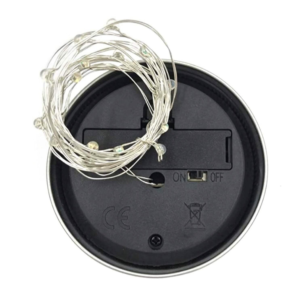 6-Pieces: Solar Powered Mason Jar Lid Lights 20 LEDs