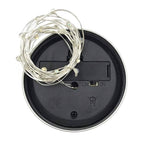 6-Pieces: Solar Powered Mason Jar Lid Lights 20 LEDs