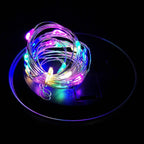6-Pieces: Solar Powered Mason Jar Lid Lights 20 LEDs