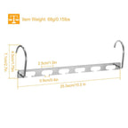 6-Pieces: Space Saving Clothes Hanger