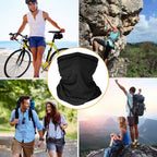 6-Pieces: Summer Neck Gaiter UV Sunscreen Protection Face Mask