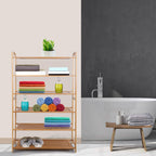 6 Tier Bamboo Shoe Rack Organizer