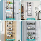 6-Tier Over Door Pantry Organizer